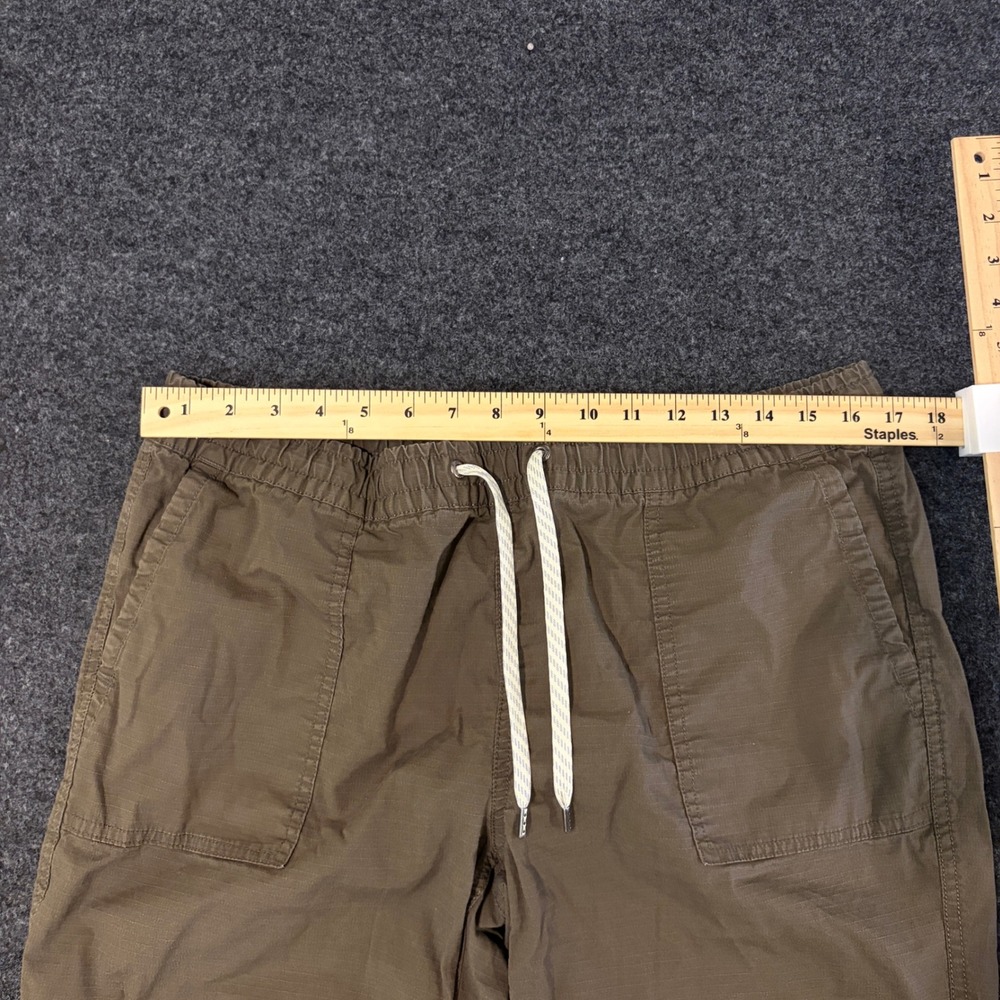 Vuori Ripstop Climber Pant Dark Oregano Green Mens Large Organic Cotton Stretch - Picture 5 of 8
